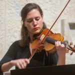 Concierto violín y arpa. Colegio Mayor Belagua